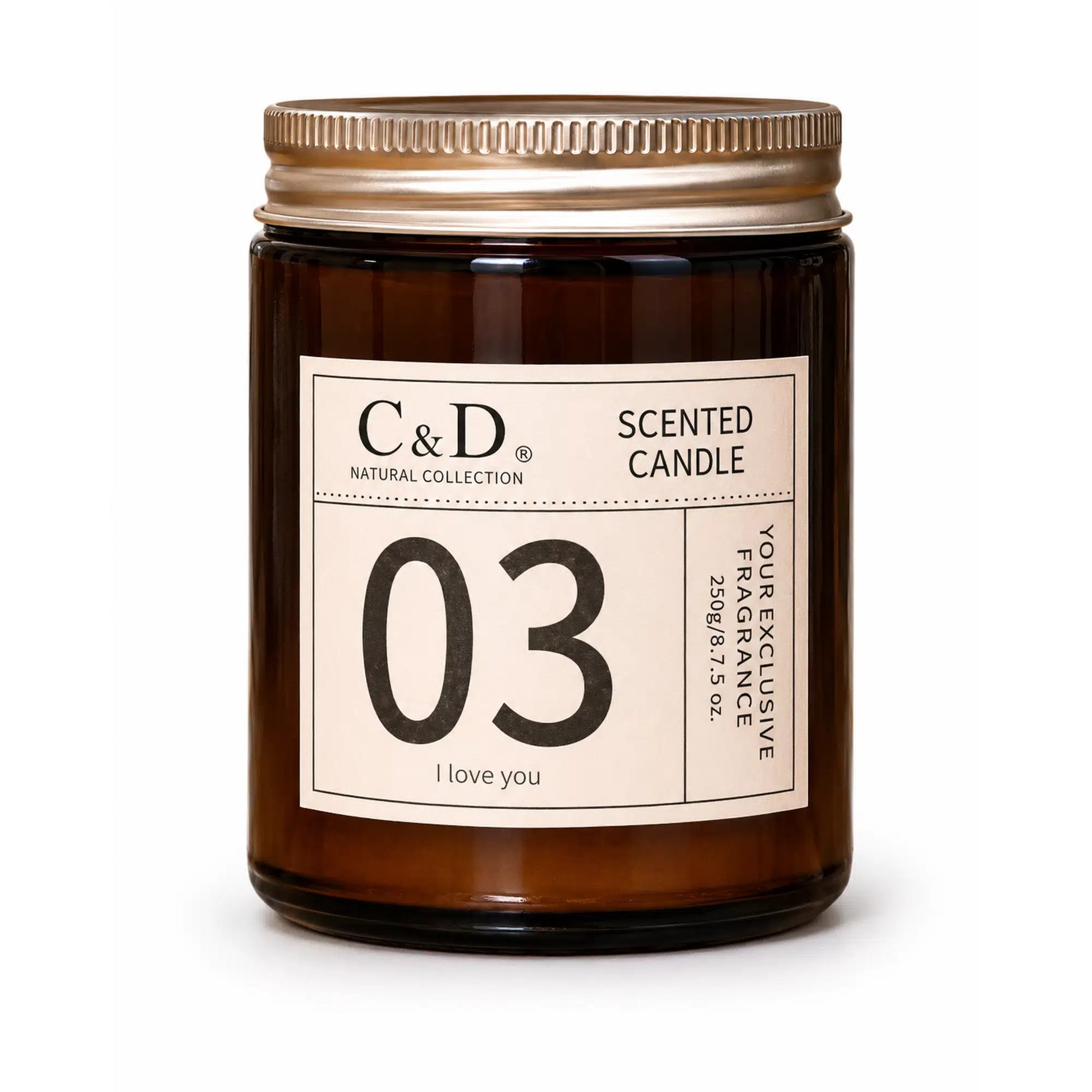 Cherry Blossom Scented Candle front view