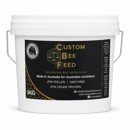 Custom Bee Feed Australian made supplement bucket for beekeeping