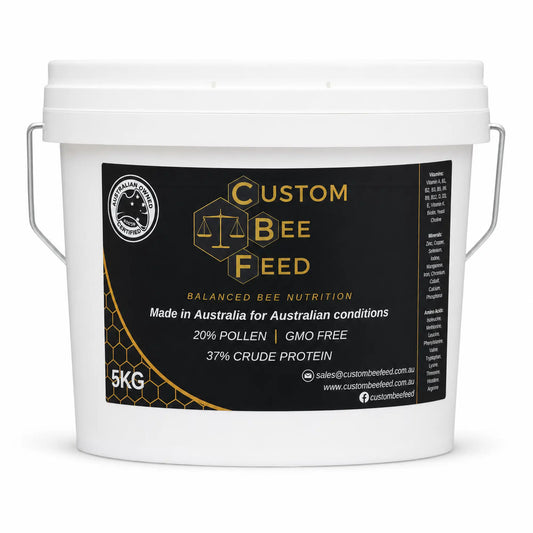 Custom Bee Feed Australian made supplement bucket for beekeeping