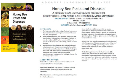 Honey bee health problems: visible pest damage and signs of illness