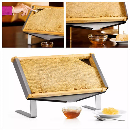 Honey Dispenser Tray with Serving Accessories