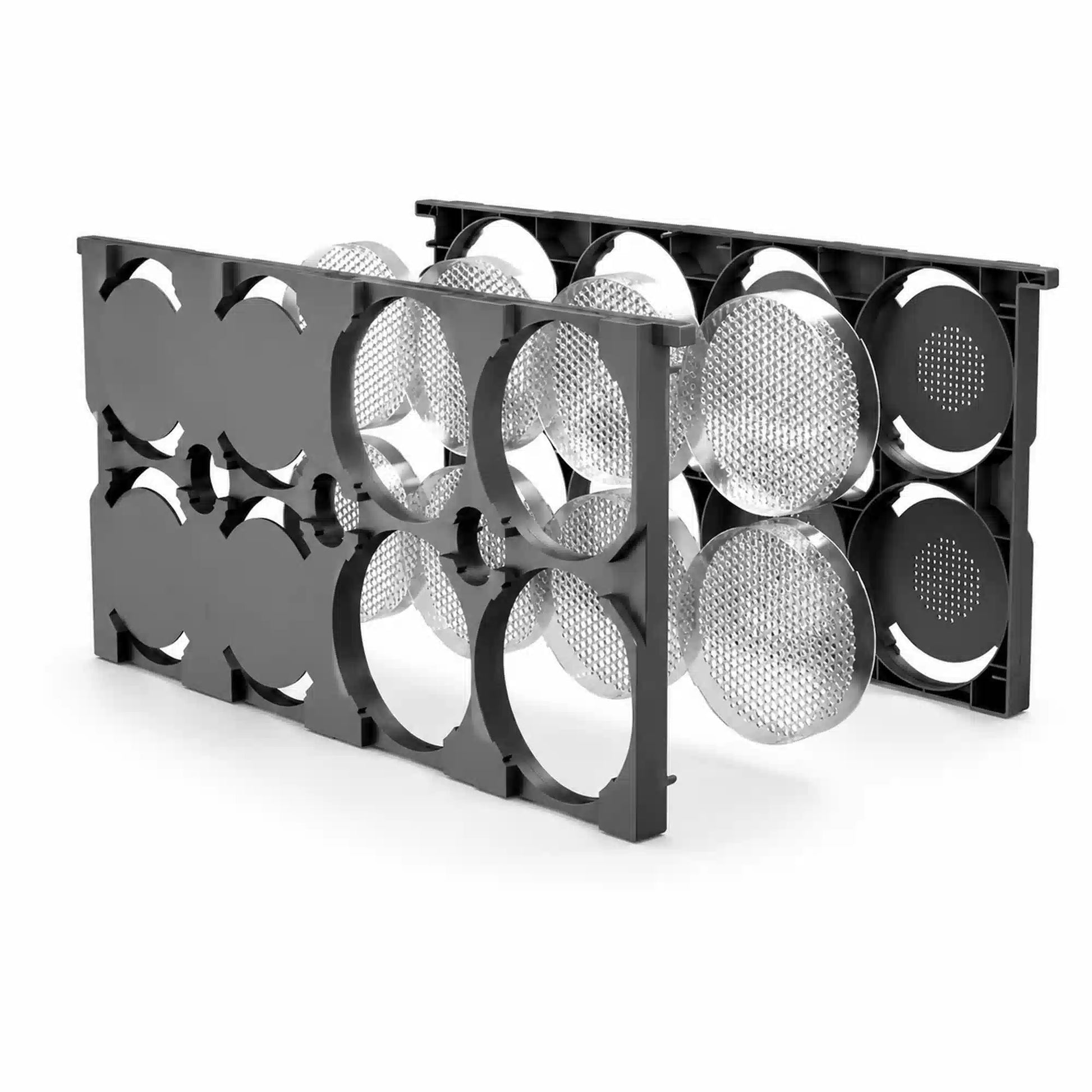 Honeycomb Frames with 8 Round Honeycomb Boxes full frame tray design