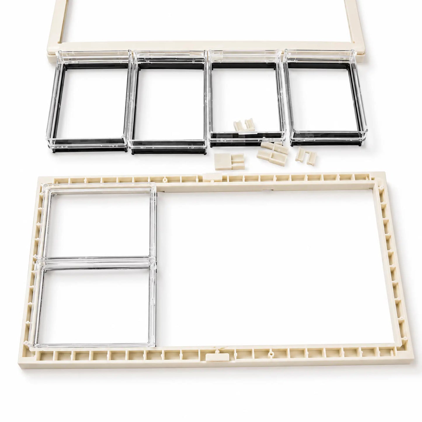 Honeycomb Plastic Frames with 6 Honeycomb boxes