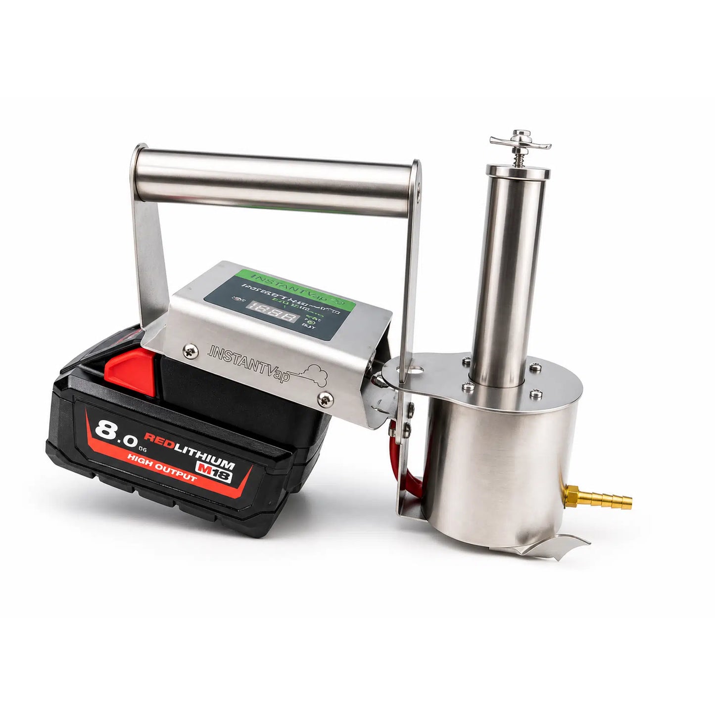 InstantVap 18V Turbo Cordless Oxalic Acid Vaporizer – Premium Varroa Mite Treatment Tool for Australian Beekeepers – Usage View