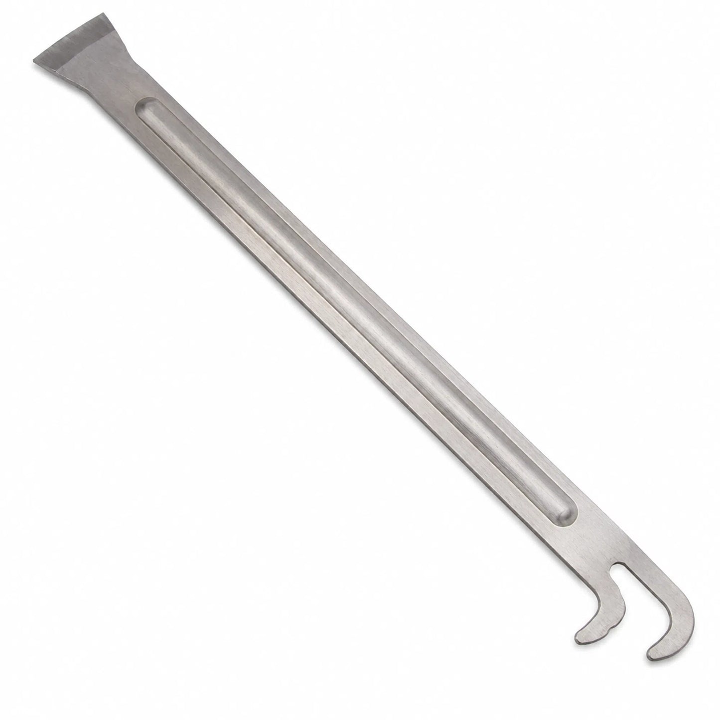 Long J Hive Tool stainless steel 39cm beekeeping pry bar