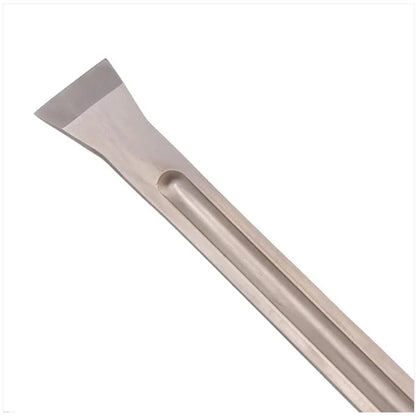Long J Hive Tool 39cm side view for lifting and prying hive frames