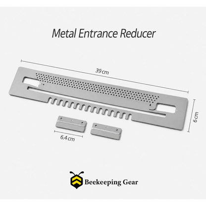 Metal Beehive Entrance Reducer – Side View