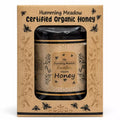 ACO Certified Organic Bloodwood Honey front label packaging view