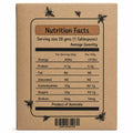 ACO Certified Organic Bloodwood Honey nutrition facts label