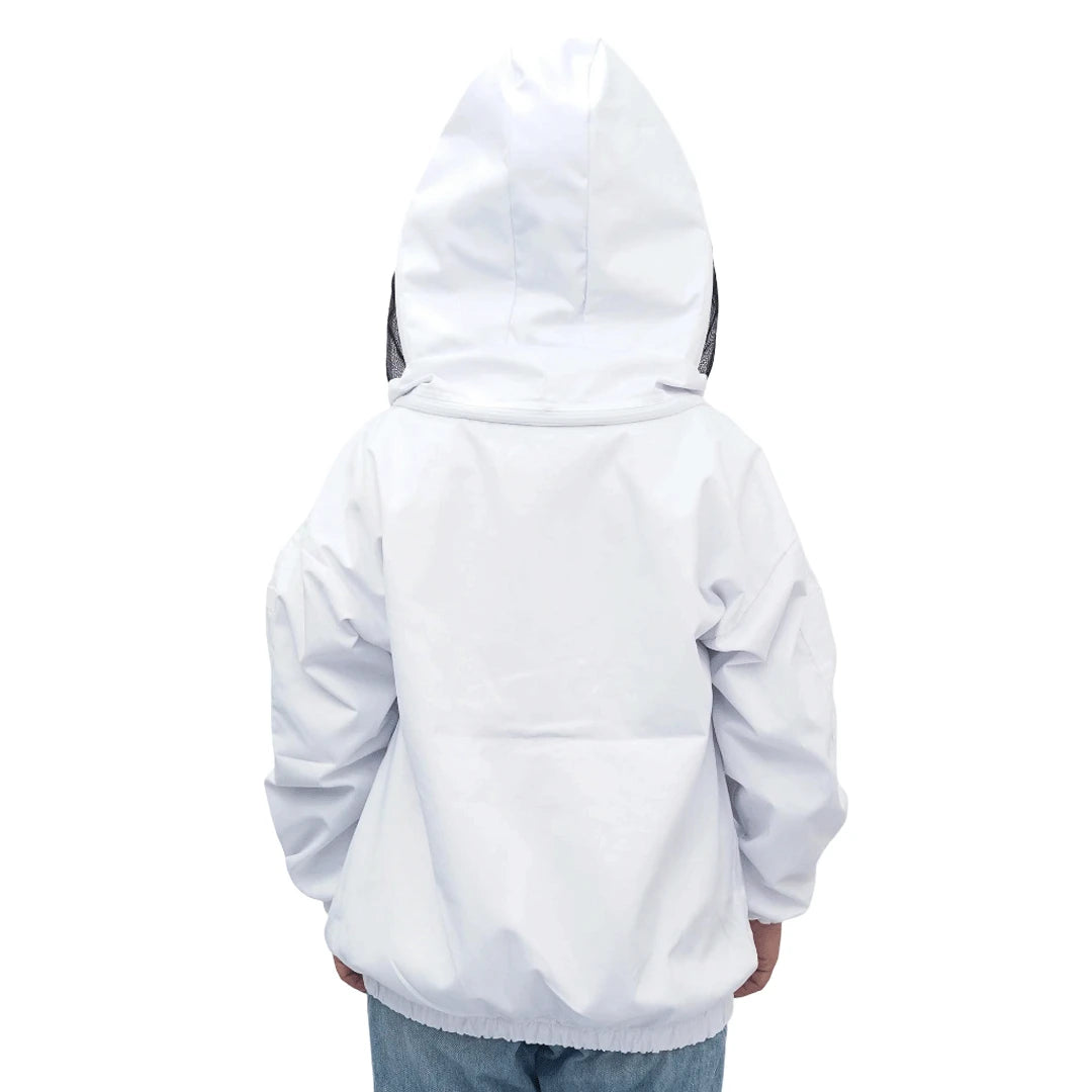 Back view of OZ Apiarist poly cotton beekeeping jacket