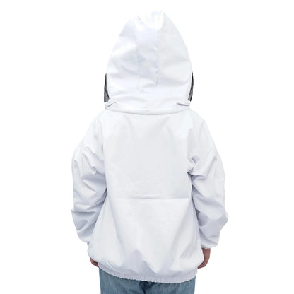 Back view of OZ Apiarist poly cotton beekeeping jacket