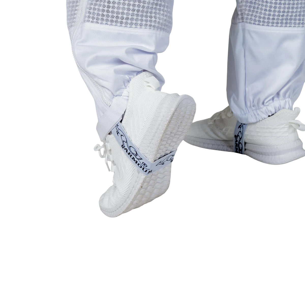  Close up of both ankle cuffs
