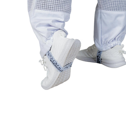  Close up of both ankle cuffs
