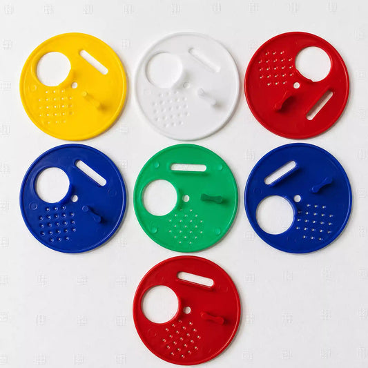 PLASTIC ROTATING ENTRANCE DISC GATE 6.5 CM DIA