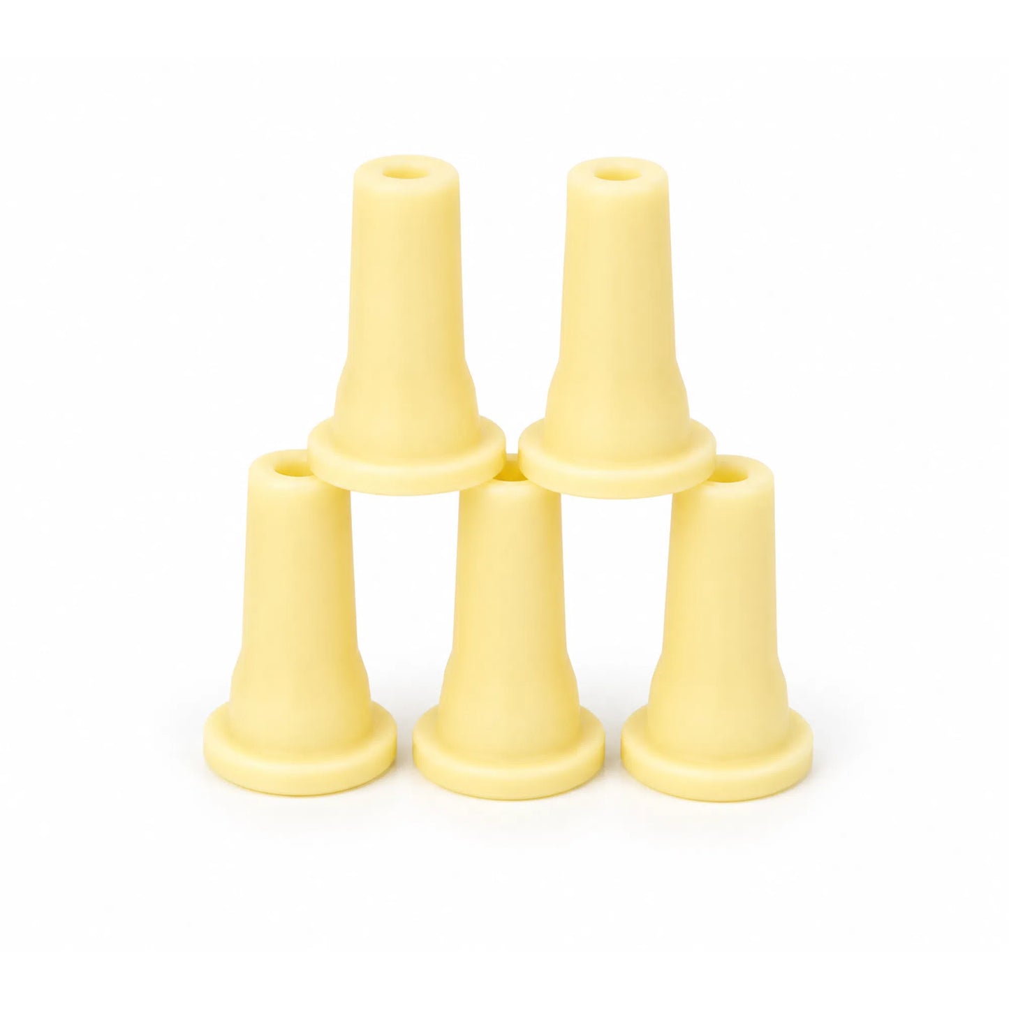 Yellow silicone insulation plugs for polyfoam hives