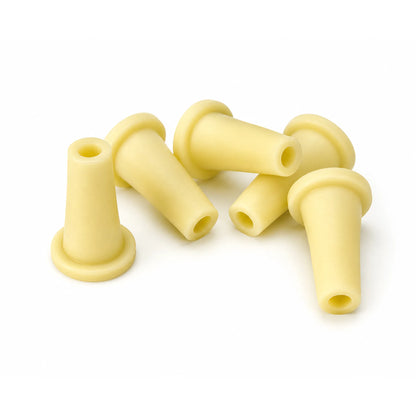 Yellow silicone insulation plugs set for polyfoam beehive protection