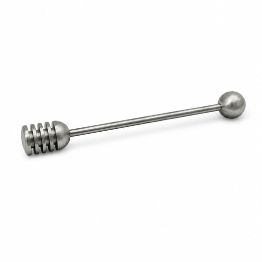 High-quality stainless steel honey spoon/dipper for a stylish and efficient honey-serving experience