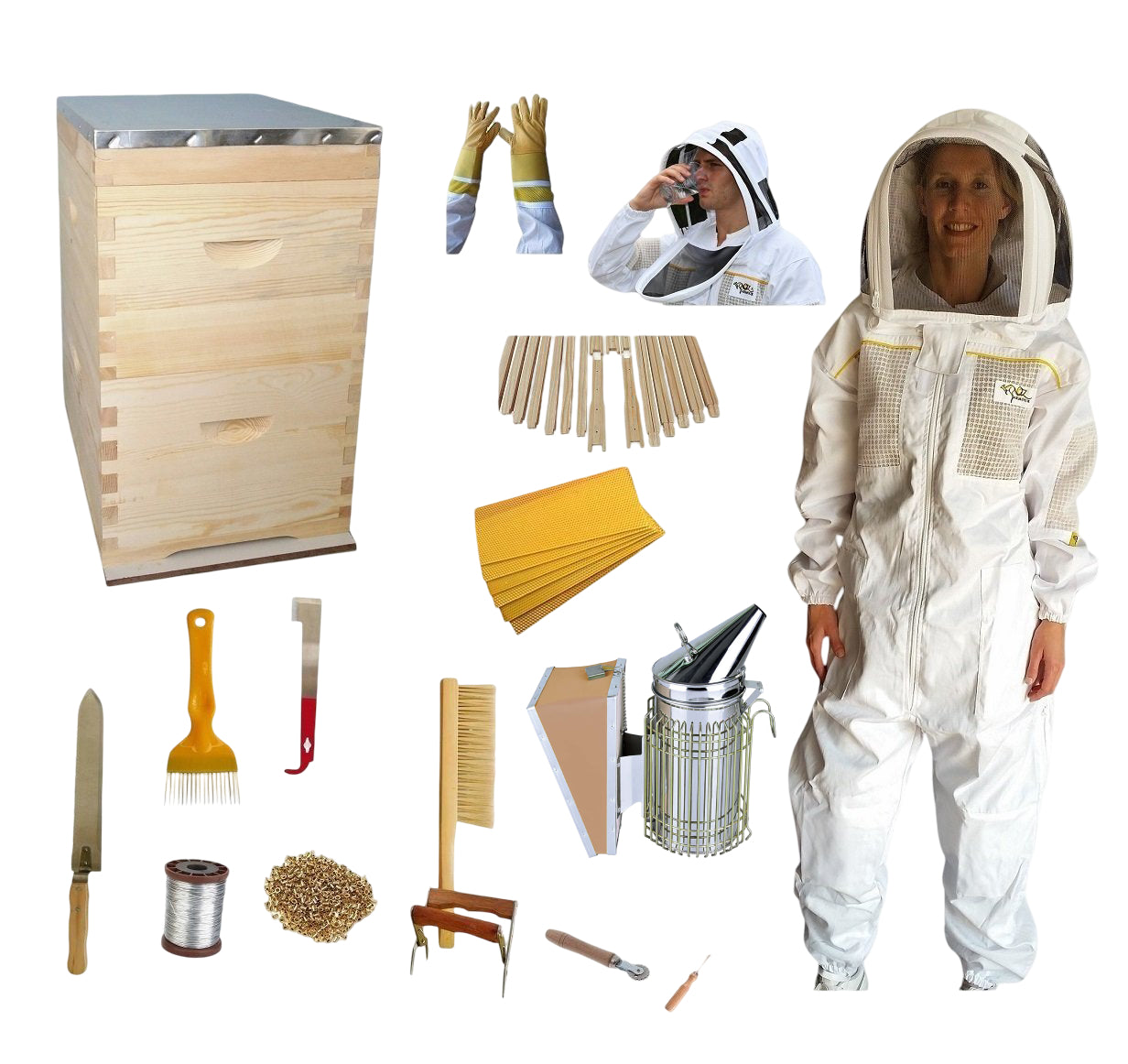 Flat Pack Beekeeping Starter Kit 
