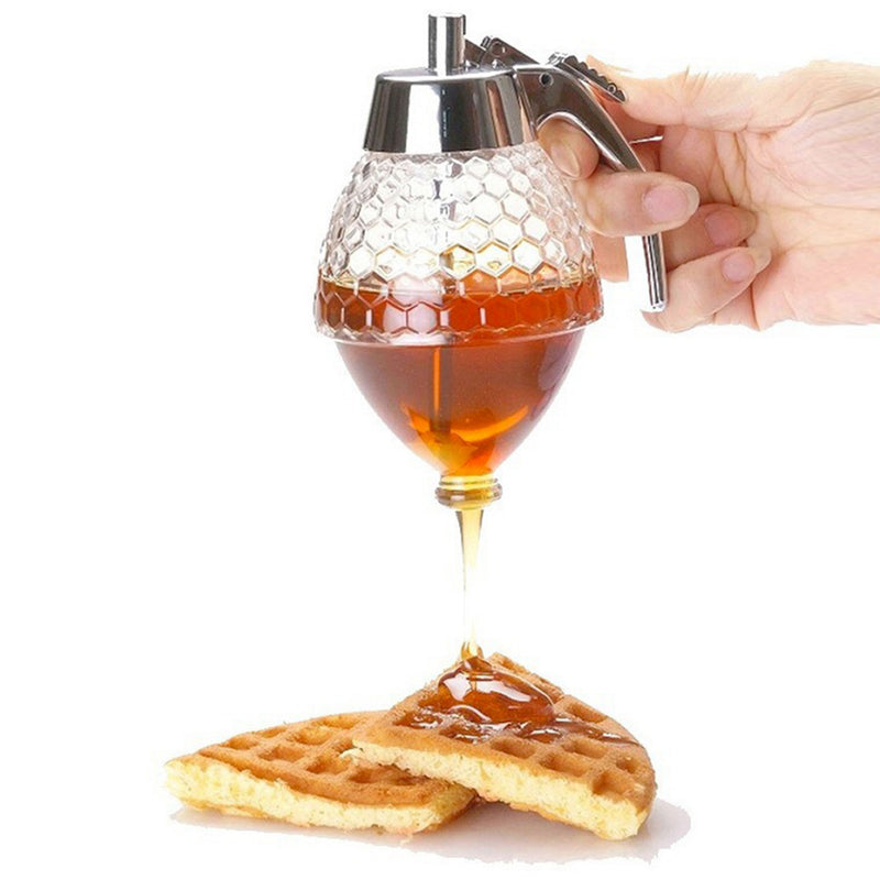 Honey Syrup Dispenser Pot - Convenient Kitchen Tool