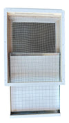 Varroa Mesh Bottom Board - Front view angle showcasing mite infestation monitoring capabilities for beekeepers.