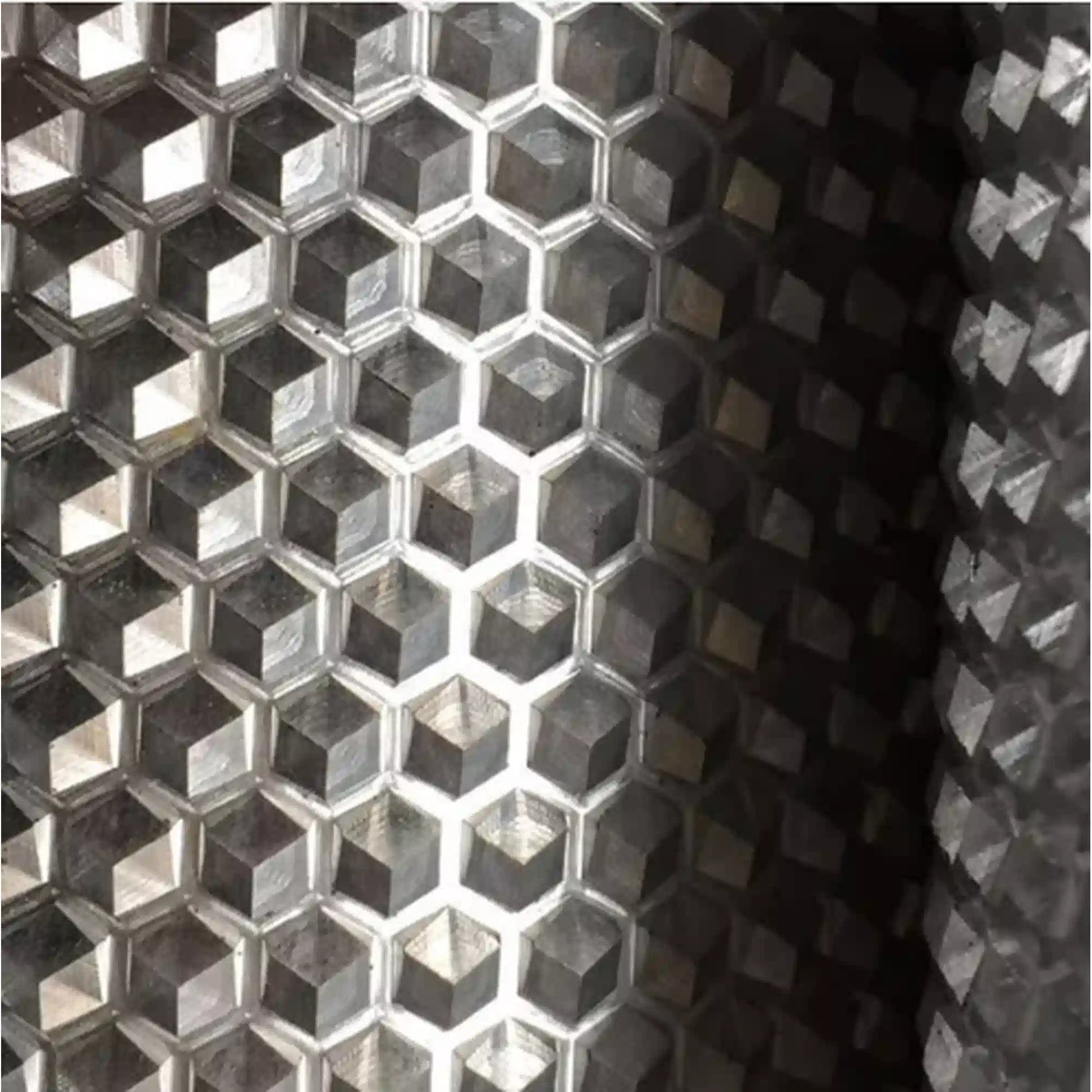 another angle view of Wax Embossing Roller Machine