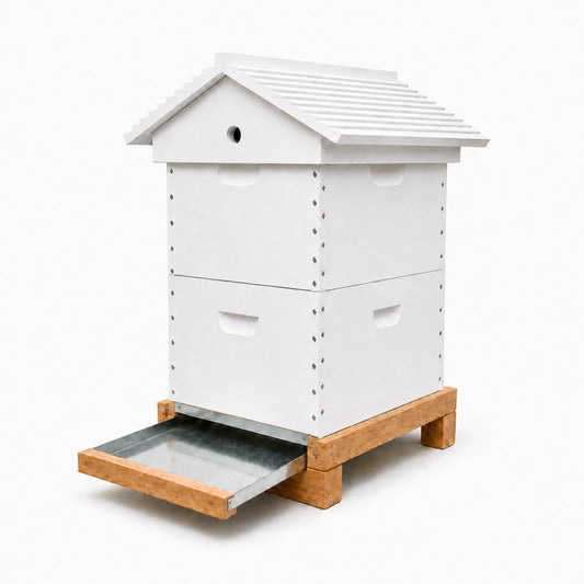 GABLED TELESCOPIC BEEHIVE ASSEMBLED 