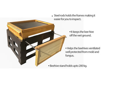 Beehive Stand With Frame Holder - Beekeeping Gear