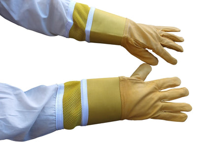 OZ APIARIST Heavy Duty Beekeeping Suit With Fencing Veil & Optional Gloves - Beekeeping Gear