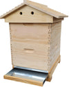 GABLED TELESCOPIC BEEHIVE WITH MESH BOTTOM BOARD