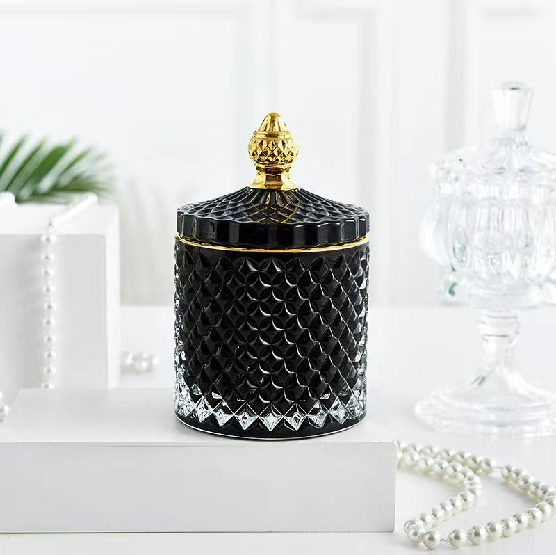 Luxury Black Candle Jar