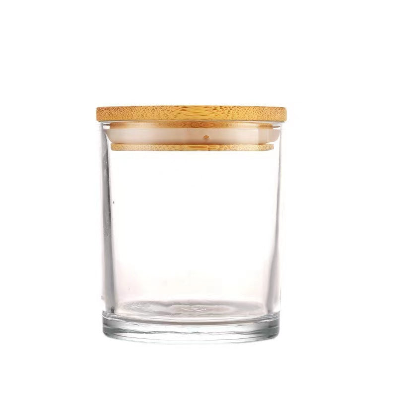 Transparent Candle Glass Jar