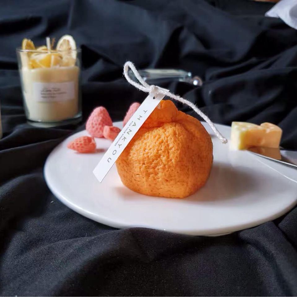 Candle Mould Mandarin shape