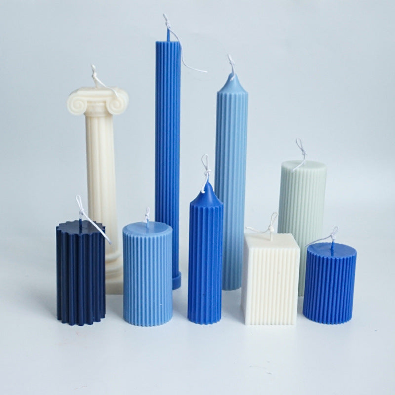 Multiple Shape Set of 9 Silicone Candle Mould