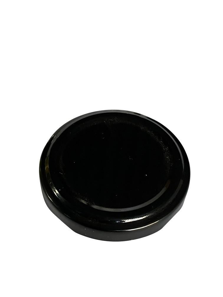 Square Glass Jars honey Containers Black