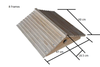 Gabled /Pigeon Roof/ Lid Telescopic With Ventilation - Beekeeping Gear