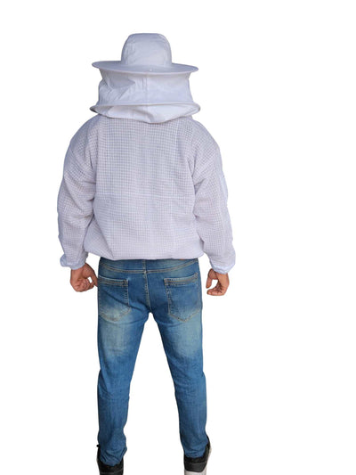 OZ APIARIST 3 Layer Mesh Ventilated Beekeeping Jacket With Your Choice Of Veil