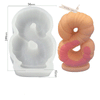 8 Number Digital Silicone Candle Mould - Height 144 mm
