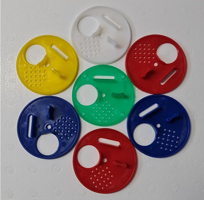 PLASTIC ROTATING ENTRANCE DISC GATE 6.5 CM DIA
