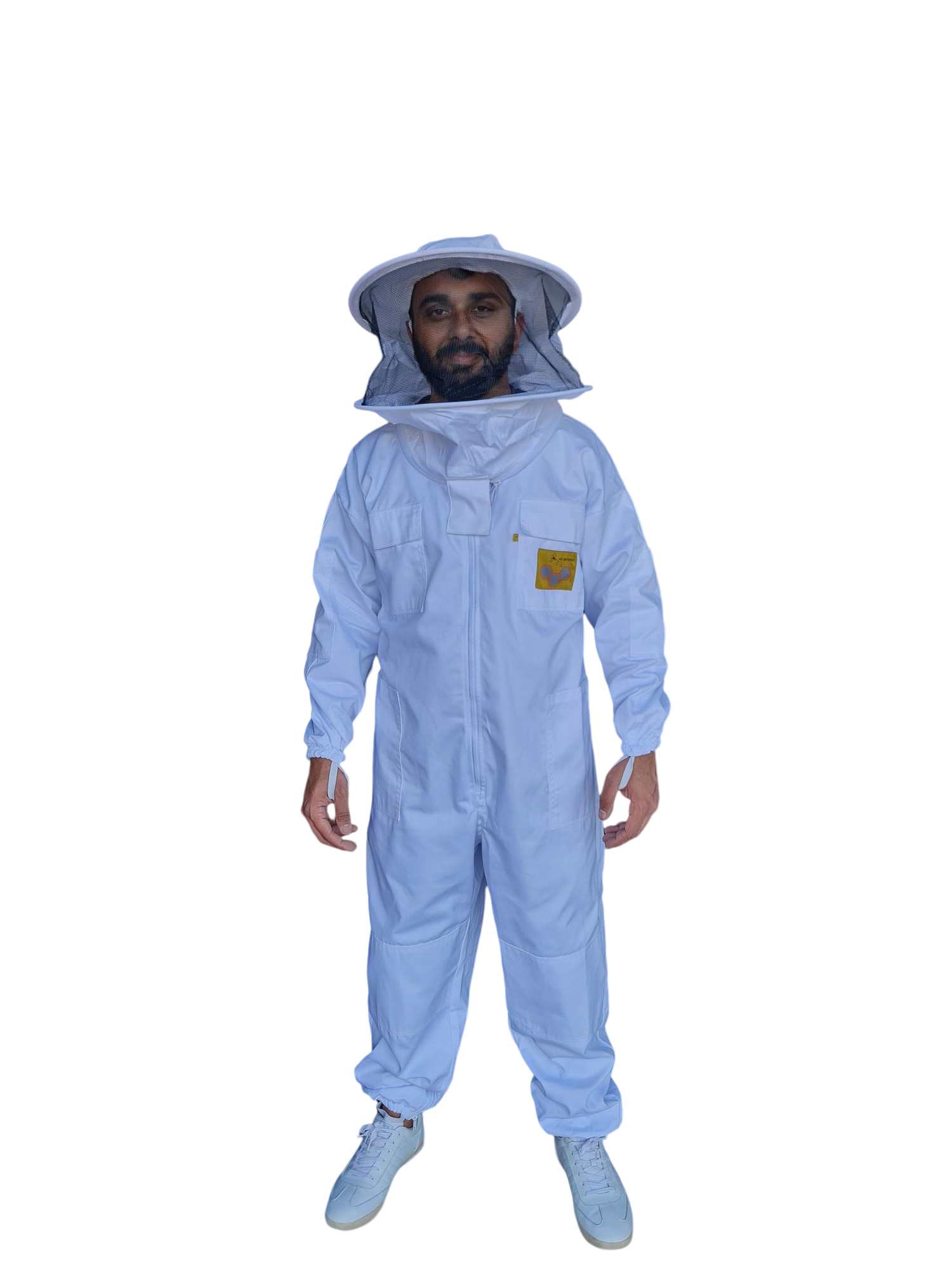 OZ APIARIST Heavy Duty Beekeeping Suit With Round Brim Hat & Optional Gloves