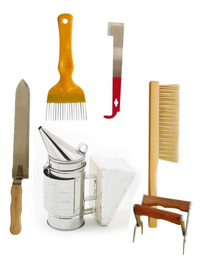 Quick Beekeeping Starter Kit with 3 Layer Mesh SUIT - Beekeeping Gear