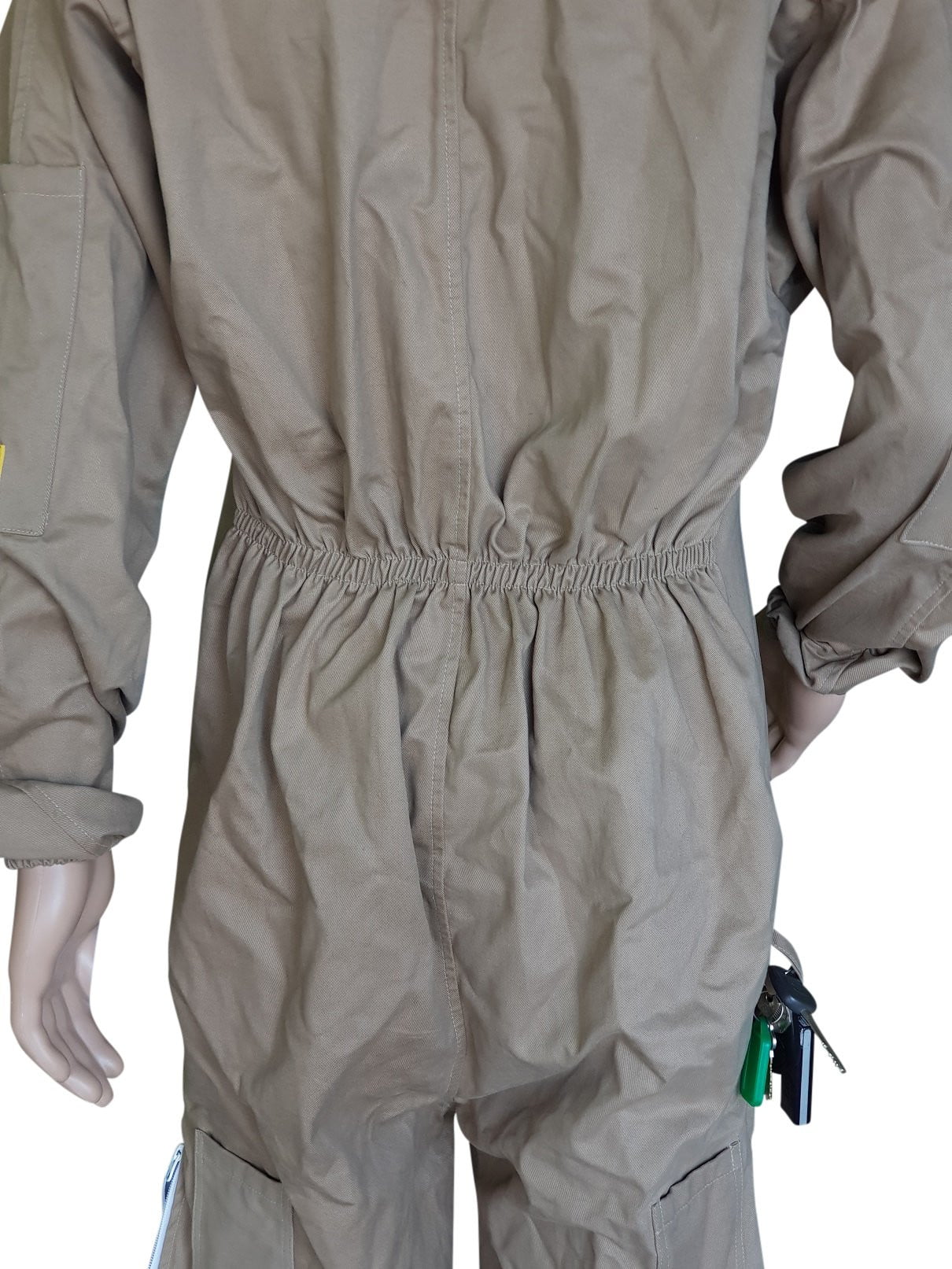 OZ ARMOUR Khaki Poly Cotton Beekeeping Suit With Fencing Veil,Beekeeping,beekeeping gear,oz armour