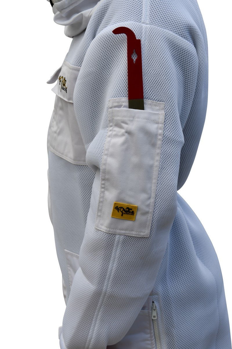 OZ ARMOUR Double Layer mesh Ventilated Beekeeping Suit With Fencing Veil,Beekeeping,beekeeping gear,oz armour