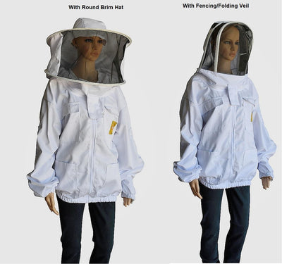 Heavy Duty Poly Cotton jacket With Your Choice of Veil