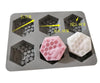 Honeycomb Pattern Candle Moulds