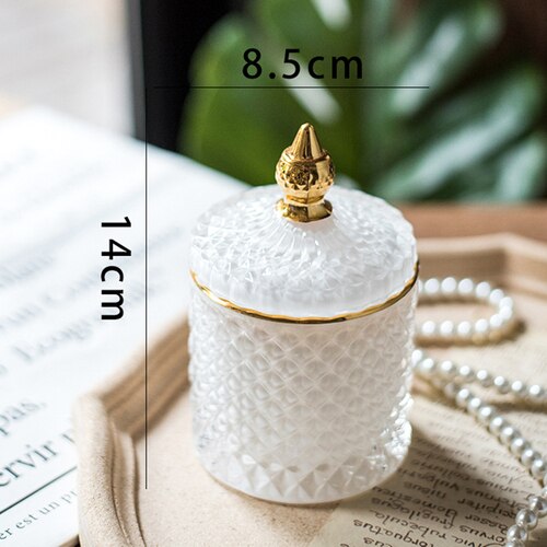 Luxury White Candle Jar