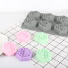 Honeycomb Pattern Candle Moulds 6 In One