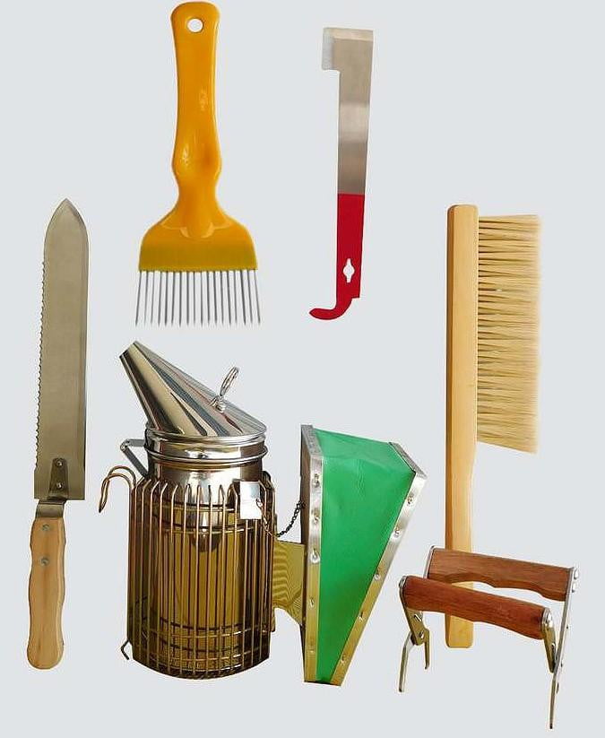 All In One Quick Beekeeping starter kit with 4 Frames Manual Honey Extractor,Beekeeping,beekeeping gear,oz armour