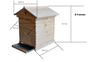OZ ARMOUR Gabled Telescopic Beehive With Mesh Bottom Board Beetle Trap - Beekeeping Gear
