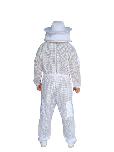 OZ APIARIST 3 Layer Mesh Ventilated Beekeeping Suit With Your Choice Of Veil Size S to 7XL