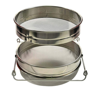 Honing filter voor Sansone rijpingsvat 25 en 40 kg gemaakt van RVS Honing filter voor Sansone rijpingsvat 25 en 40 kg gemaakt van RVS